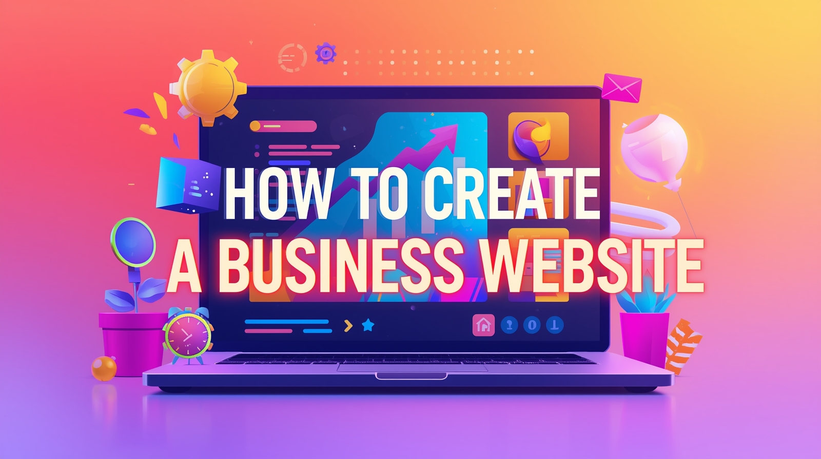 how to create a business website