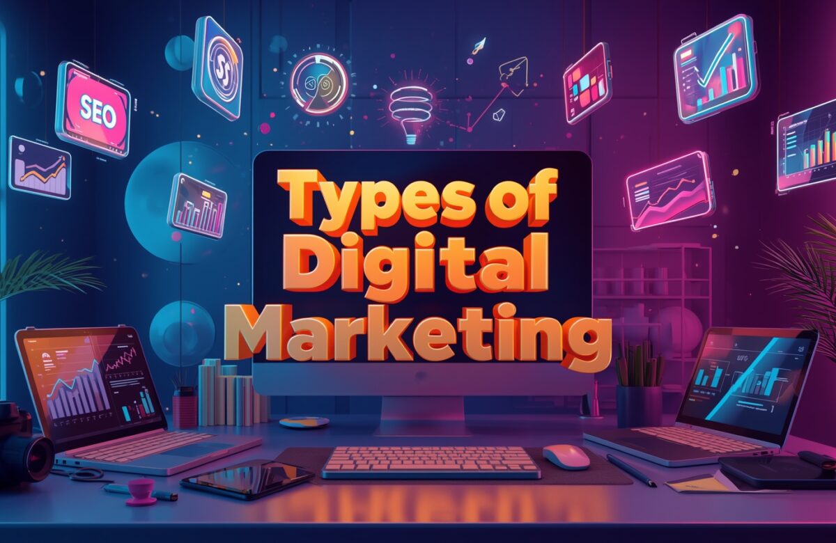 Types of Digital Marketing: A Complete Beginner-Friendly Guide