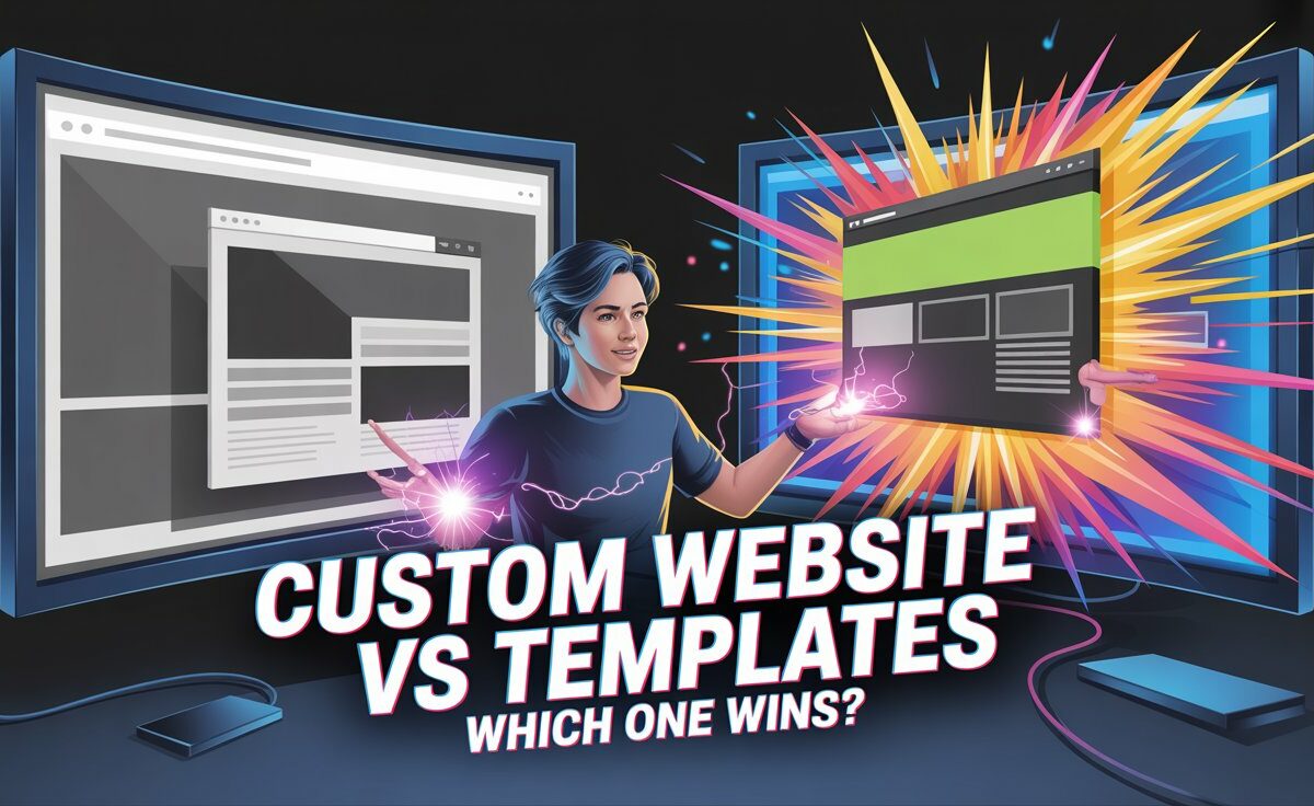 Why Custom Website Design Is Better Than Templates