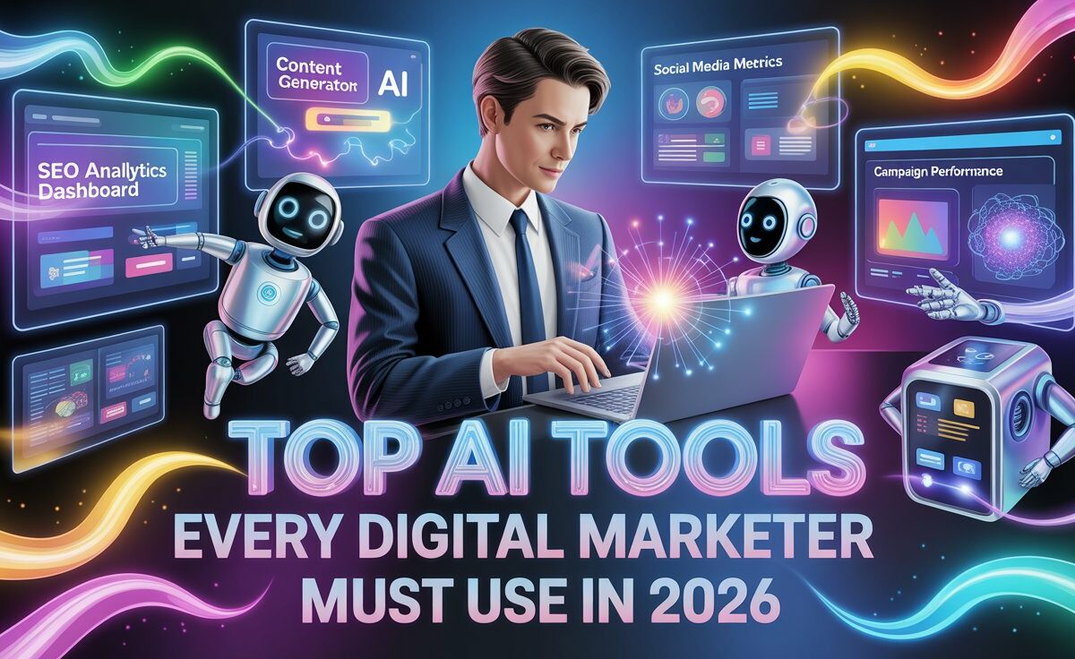 Top AI Tools for Digital Marketing Must Use in 2026